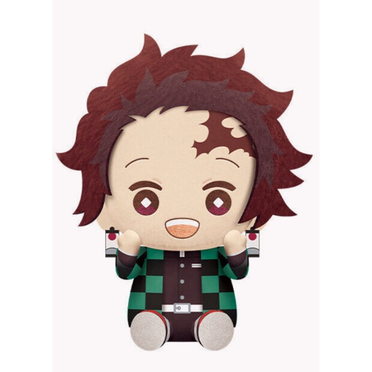 Demon Slayer Plush Toy Tanjiro Kamado 8 Inch Soft Collectible Anime Figure